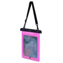 Wodoodporne etui do tabletu PVC - różowe Wodoodporne etui do tabletu PVC - różowe