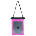 Wodoodporne etui do tabletu PVC - różowe Wodoodporne etui do tabletu PVC - różowe