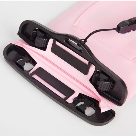 Wodoodporne etui z opaską do telefonu armband PVC - pomarańczowe Wodoodporne etui z opaską do telefonu armband PVC - pomarańczowe