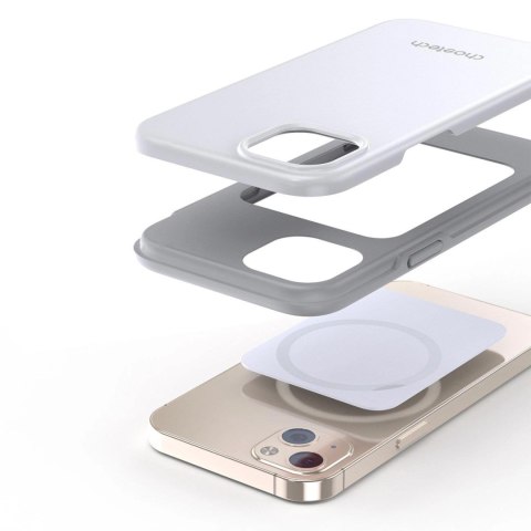 Choetech MFM Anti-drop case etui Made For MagSafe do iPhone 13 biały (PC0112-MFM-WH) Choetech MFM Anti-drop case etui Made For MagSafe do iPhone 13 biały (PC0112-MFM-WH)