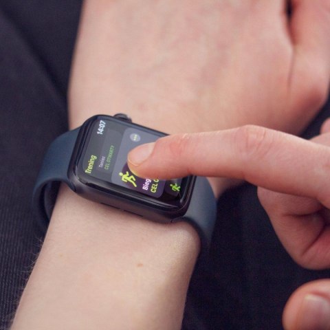 Wozinsky Watch Glass hybrydowe szkło do Realme Watch 2 Pro czarny Wozinsky Watch Glass hybrydowe szkło do Realme Watch 2 Pro czarny