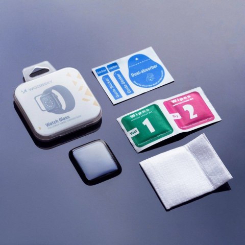 Wozinsky Watch Glass hybrydowe szkło do Realme Watch 2 Pro czarny Wozinsky Watch Glass hybrydowe szkło do Realme Watch 2 Pro czarny