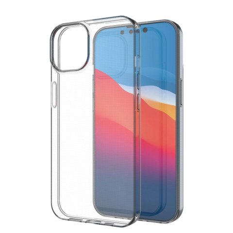 Żelowy pokrowiec etui Ultra Clear 0.5mm iPhone 14 przezroczysty Żelowy pokrowiec etui Ultra Clear 0.5mm iPhone 14 przezroczysty