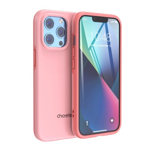 Choetech MFM Anti-drop case etui Made For MagSafe do iPhone 13 Pro różowy (PC0113-MFM-PK) Choetech MFM Anti-drop case etui Made For MagSafe do iPhone 13 Pro różowy (PC0113-MFM-PK)