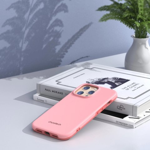 Choetech MFM Anti-drop case etui Made For MagSafe do iPhone 13 Pro różowy (PC0113-MFM-PK) Choetech MFM Anti-drop case etui Made For MagSafe do iPhone 13 Pro różowy (PC0113-MFM-PK)