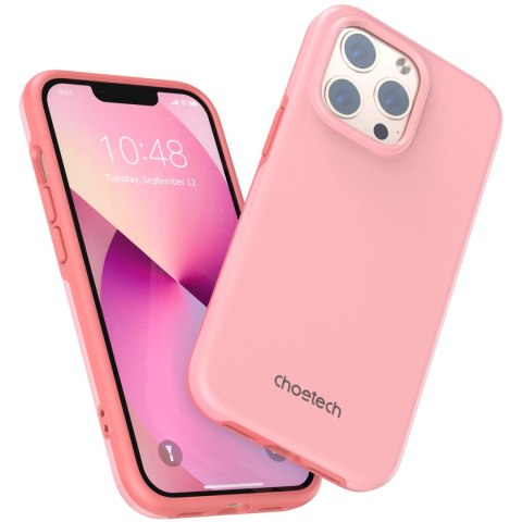 Choetech MFM Anti-drop case etui Made For MagSafe do iPhone 13 Pro różowy (PC0113-MFM-PK) Choetech MFM Anti-drop case etui Made For MagSafe do iPhone 13 Pro różowy (PC0113-MFM-PK)