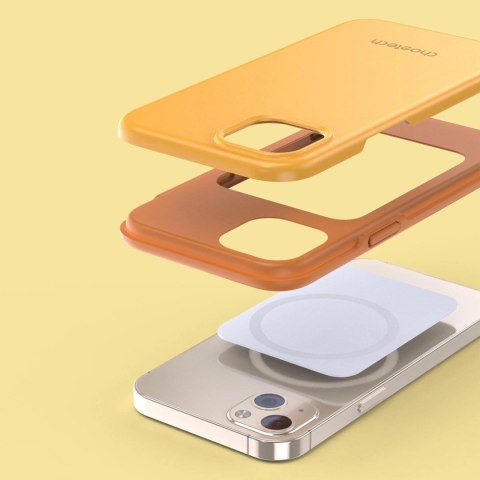 Choetech MFM Anti-drop case etui Made For MagSafe do iPhone 13 pomarańczowy (PC0112-MFM-YE) Choetech MFM Anti-drop case etui Made For MagSafe do iPhone 13 pomarańczowy (PC0112-MFM-YE)