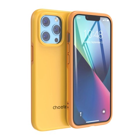 Choetech MFM Anti-drop etui pokrowiec iPhone 13 Pro Max pomarańczowy (PC0114-MFM-YE) Choetech MFM Anti-drop etui pokrowiec iPhone 13 Pro Max pomarańczowy (PC0114-MFM-YE)