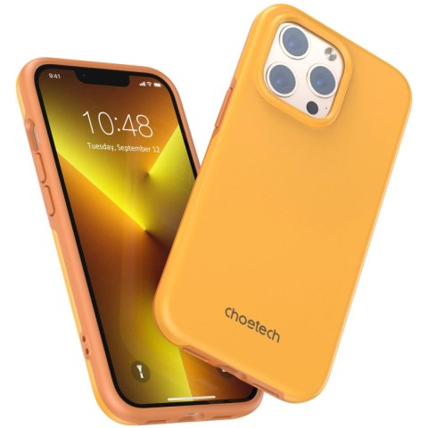 Choetech MFM Anti-drop etui pokrowiec iPhone 13 Pro Max pomarańczowy (PC0114-MFM-YE) Choetech MFM Anti-drop etui pokrowiec iPhone 13 Pro Max pomarańczowy (PC0114-MFM-YE)