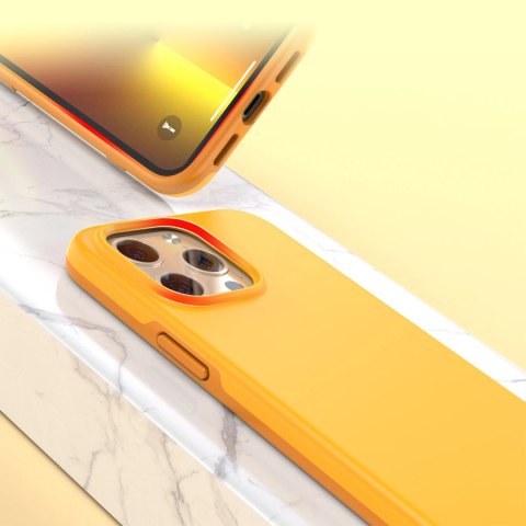 Choetech MFM Anti-drop etui pokrowiec iPhone 13 Pro Max pomarańczowy (PC0114-MFM-YE) Choetech MFM Anti-drop etui pokrowiec iPhone 13 Pro Max pomarańczowy (PC0114-MFM-YE)