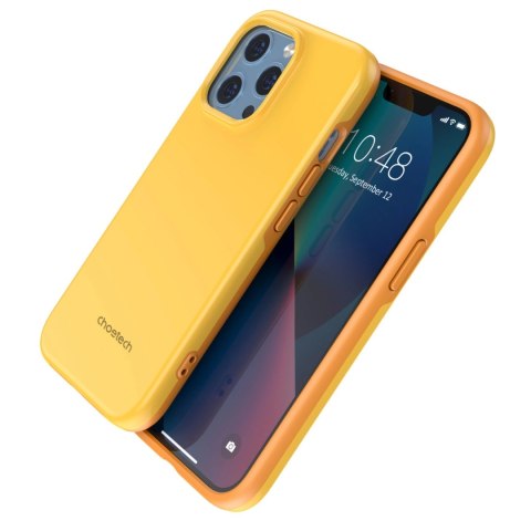 Choetech MFM Anti-drop etui pokrowiec iPhone 13 Pro Max pomarańczowy (PC0114-MFM-YE) Choetech MFM Anti-drop etui pokrowiec iPhone 13 Pro Max pomarańczowy (PC0114-MFM-YE)