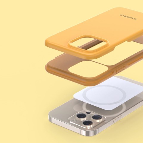 Choetech MFM Anti-drop etui pokrowiec iPhone 13 Pro Max pomarańczowy (PC0114-MFM-YE) Choetech MFM Anti-drop etui pokrowiec iPhone 13 Pro Max pomarańczowy (PC0114-MFM-YE)