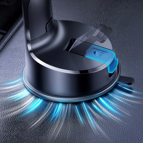 Joyroom mechaniczny uchwyt samochodowy na kokpit deskę rozdzielczą czarny (JR-ZS284) Joyroom mechaniczny uchwyt samochodowy na kokpit deskę rozdzielczą czarny (JR-ZS284)