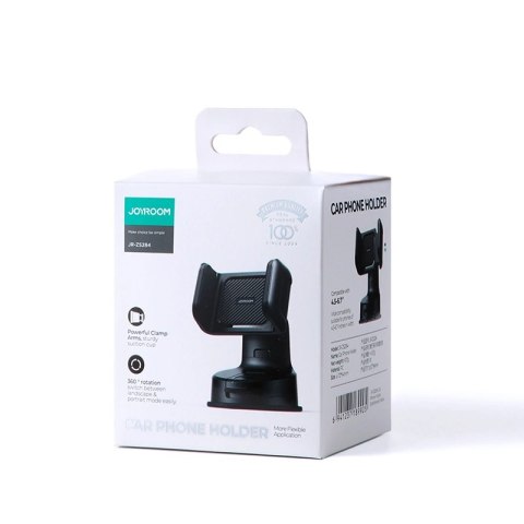 Joyroom mechaniczny uchwyt samochodowy na kokpit deskę rozdzielczą czarny (JR-ZS284) Joyroom mechaniczny uchwyt samochodowy na kokpit deskę rozdzielczą czarny (JR-ZS284)