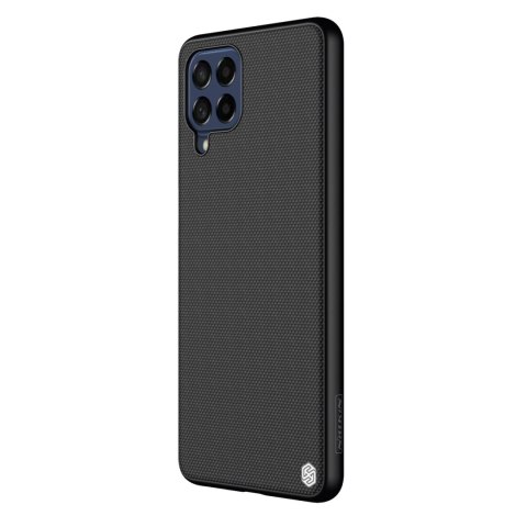 Nillkin Textured Case wytrzymałe wzmocnione etui z żelową ramką i nylonem na tyle Samsung Galaxy M53 5G czarny Nillkin Textured Case wytrzymałe wzmocnione etui z żelową ramką i nylonem na tyle Samsung Galaxy M53 5G czarny