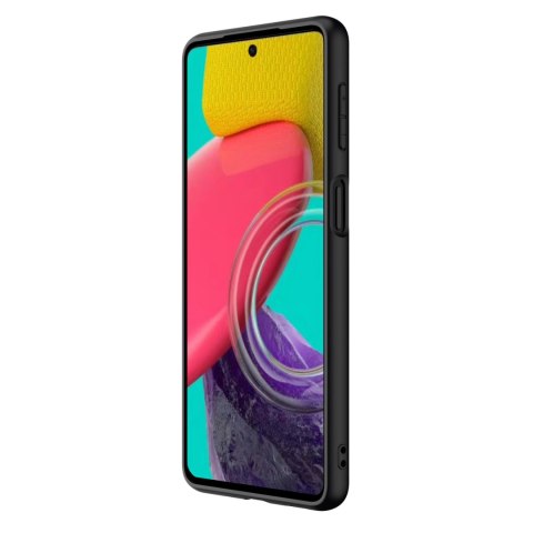 Nillkin Textured Case wytrzymałe wzmocnione etui z żelową ramką i nylonem na tyle Samsung Galaxy M53 5G czarny Nillkin Textured Case wytrzymałe wzmocnione etui z żelową ramką i nylonem na tyle Samsung Galaxy M53 5G czarny