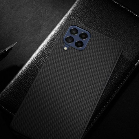 Nillkin Textured Case wytrzymałe wzmocnione etui z żelową ramką i nylonem na tyle Samsung Galaxy M53 5G czarny Nillkin Textured Case wytrzymałe wzmocnione etui z żelową ramką i nylonem na tyle Samsung Galaxy M53 5G czarny