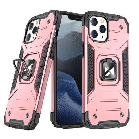 Wozinsky Ring Armor etui iPhone 14 Pro pancerny pokrowiec uchwyt magnetyczny ring złote Wozinsky Ring Armor etui iPhone 14 Pro pancerny pokrowiec uchwyt magnetyczny ring złote