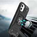 Wozinsky Ring Armor etui iPhone 14 pancerny hybrydowy pokrowiec + magnetyczny uchwyt czarny Wozinsky Ring Armor etui iPhone 14 pancerny hybrydowy pokrowiec + magnetyczny uchwyt czarny