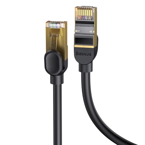 Baseus Speed Seven szybki kabel sieciowy RJ45 10Gbps 0.5m czarny (WKJS010001) Baseus Speed Seven szybki kabel sieciowy RJ45 10Gbps 0.5m czarny (WKJS010001)