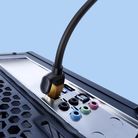 Baseus Speed Seven szybki kabel sieciowy RJ45 10Gbps 0.5m czarny (WKJS010001) Baseus Speed Seven szybki kabel sieciowy RJ45 10Gbps 0.5m czarny (WKJS010001)