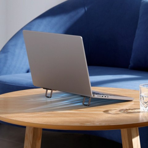 Baseus uniwersalne podstawki nóżki do laptopa (2 szt.) szary (LUZC000013) Baseus uniwersalne podstawki nóżki do laptopa (2 szt.) szary (LUZC000013)