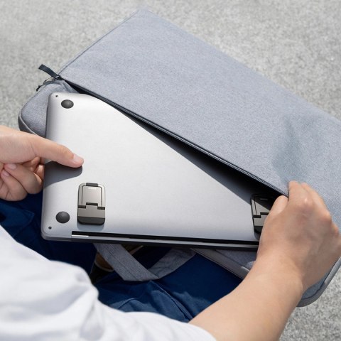 Baseus uniwersalne podstawki nóżki do laptopa (2 szt.) szary (LUZC000013) Baseus uniwersalne podstawki nóżki do laptopa (2 szt.) szary (LUZC000013)