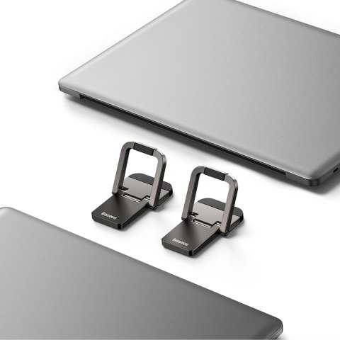 Baseus uniwersalne podstawki nóżki do laptopa (2 szt.) szary (LUZC000013) Baseus uniwersalne podstawki nóżki do laptopa (2 szt.) szary (LUZC000013)