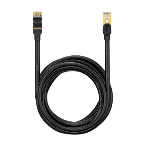Baseus Speed Seven szybki kabel sieciowy RJ45 10Gbps 15m czarny (WKJS010801) Baseus Speed Seven szybki kabel sieciowy RJ45 10Gbps 15m czarny (WKJS010801)