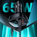 Acefast ładowarka samochodowa 101W 2x USB Typ C / USB, PPS, Power Delivery, Quick Charge 4.0, AFC, FCP czarny (B5) Acefast ładowarka samochodowa 101W 2x USB Typ C / USB, PPS, Power Delivery, Quick Charge 4.0, AFC, FCP czarny (B5)