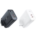 Acefast ładowarka sieciowa GaN (wtyczka UK) 2x USB Typ C 50W, Power Delivery, PPS, Q3 3.0, AFC, FCP (A32 UK) Acefast ładowarka sieciowa GaN (wtyczka UK) 2x USB Typ C 50W, Power Delivery, PPS, Q3 3.0, AFC, FCP (A32 UK)