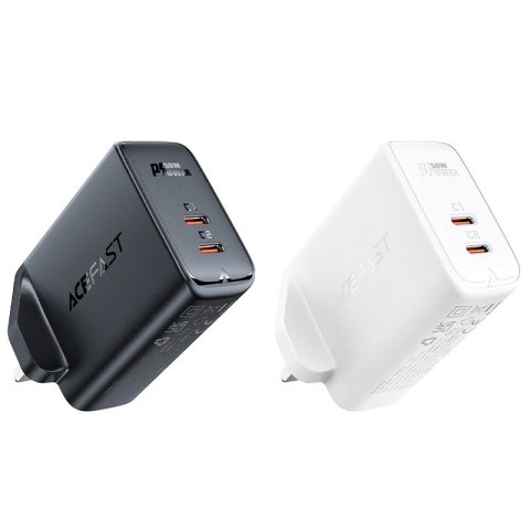 Acefast ładowarka sieciowa GaN (wtyczka UK) 2x USB Typ C 50W, Power Delivery, PPS, Q3 3.0, AFC, FCP (A32 UK) Acefast ładowarka sieciowa GaN (wtyczka UK) 2x USB Typ C 50W, Power Delivery, PPS, Q3 3.0, AFC, FCP (A32 UK)