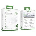 Acefast ładowarka sieciowa GaN (wtyczka UK) 2x USB Typ C 50W, Power Delivery, PPS, Q3 3.0, AFC, FCP (A32 UK) Acefast ładowarka sieciowa GaN (wtyczka UK) 2x USB Typ C 50W, Power Delivery, PPS, Q3 3.0, AFC, FCP (A32 UK)
