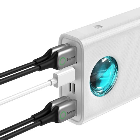 Baseus Amblight powerbank 65W 30000mAh Overseas Edition biały (PPLG000102) Baseus Amblight powerbank 65W 30000mAh Overseas Edition biały (PPLG000102)