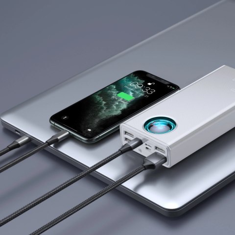 Baseus Amblight powerbank 65W 30000mAh Overseas Edition biały (PPLG000102) Baseus Amblight powerbank 65W 30000mAh Overseas Edition biały (PPLG000102)