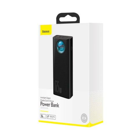 Baseus Amblight powerbank 65W 30000mAh Overseas Edition czarny (PPLG000101) Baseus Amblight powerbank 65W 30000mAh Overseas Edition czarny (PPLG000101)