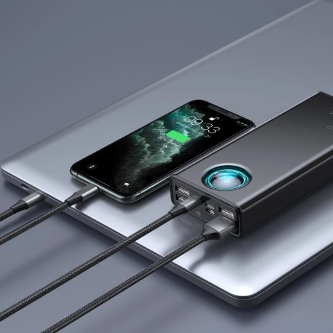 Baseus Amblight powerbank 65W 30000mAh Overseas Edition czarny (PPLG000101) Baseus Amblight powerbank 65W 30000mAh Overseas Edition czarny (PPLG000101)