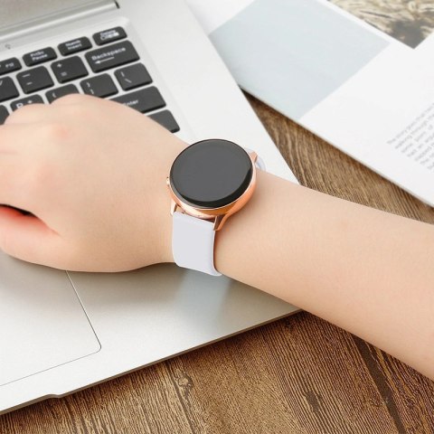Silicone Strap TYS opaska do smartwatcha zegarka uniwersalna 20mm ciemnoniebieski Silicone Strap TYS opaska do smartwatcha zegarka uniwersalna 20mm ciemnoniebieski