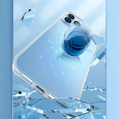Kingxbar Elegant Series etui iPhone 13 Pro obudowa pokrowiec na tył plecki przezroczysty Kingxbar Elegant Series etui iPhone 13 Pro obudowa pokrowiec na tył plecki przezroczysty
