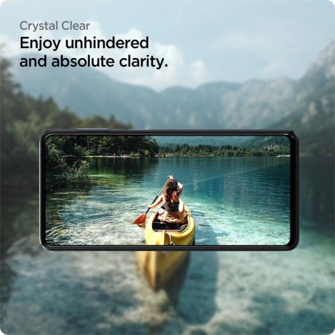 Szkło hartowane Spigen ALM Glass FC na Samsung Galaxy M53 5G - czarne Szkło hartowane Spigen ALM Glass FC na Samsung Galaxy M53 5G - czarne