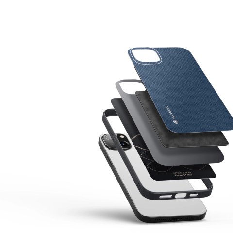 Dux Ducis Fino etui pokrowiec pokryty nylonowym materiałem iPhone 14 Plus niebieski Dux Ducis Fino etui pokrowiec pokryty nylonowym materiałem iPhone 14 Plus niebieski