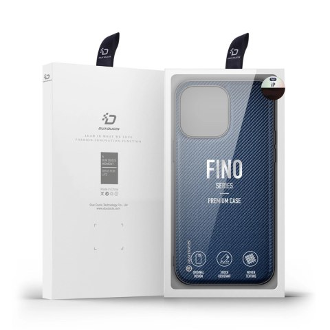 Dux Ducis Fino etui pokrowiec pokryty nylonowym materiałem iPhone 14 Pro niebieski Dux Ducis Fino etui pokrowiec pokryty nylonowym materiałem iPhone 14 Pro niebieski