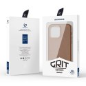 Dux Ducis Grit skórzane etui do iPhone 14 Pro Max elegancki pokrowiec ze sztucznej skóry (kompatybilne z MagSafe) brązowy Dux Ducis Grit skórzane etui do iPhone 14 Pro Max elegancki pokrowiec ze sztucznej skóry (kompatybilne z MagSafe) brązowy
