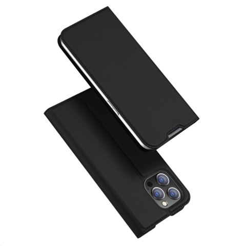 Dux Ducis Skin Pro kabura etui pokrowiec z klapką iPhone 14 Pro Max czarny Dux Ducis Skin Pro kabura etui pokrowiec z klapką iPhone 14 Pro Max czarny