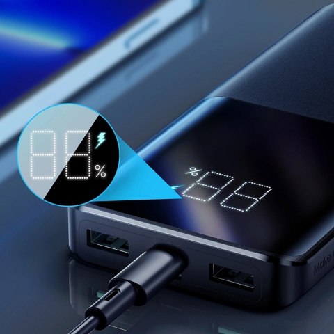 Joyroom powerbank 22.5W 10000mAh PD QC3.0 AFC czarny (JR-QP191) Joyroom powerbank 22.5W 10000mAh PD QC3.0 AFC czarny (JR-QP191)