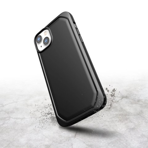 Raptic X-Doria Slim Case etui iPhone 14 Plus pokrowiec plecki czarny Raptic X-Doria Slim Case etui iPhone 14 Plus pokrowiec plecki czarny