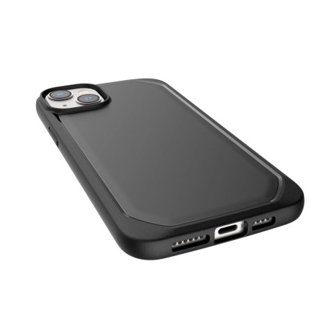 Raptic X-Doria Slim Case etui iPhone 14 Plus pokrowiec plecki czarny Raptic X-Doria Slim Case etui iPhone 14 Plus pokrowiec plecki czarny