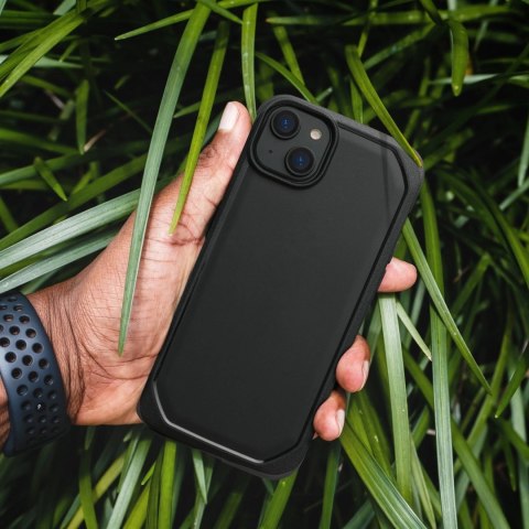 Raptic X-Doria Slim Case etui iPhone 14 Plus pokrowiec plecki czarny Raptic X-Doria Slim Case etui iPhone 14 Plus pokrowiec plecki czarny