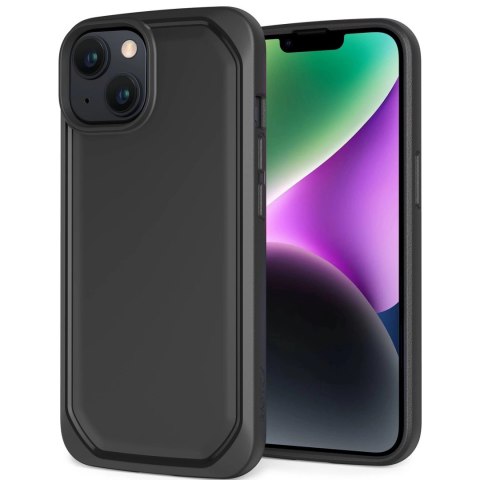 Raptic X-Doria Slim Case etui iPhone 14 Plus pokrowiec plecki czarny Raptic X-Doria Slim Case etui iPhone 14 Plus pokrowiec plecki czarny