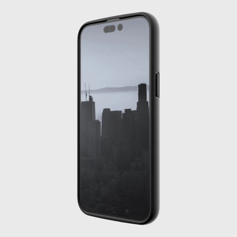 Raptic X-Doria Slim Case etui iPhone 14 Pro pokrowiec plecki czarny Raptic X-Doria Slim Case etui iPhone 14 Pro pokrowiec plecki czarny